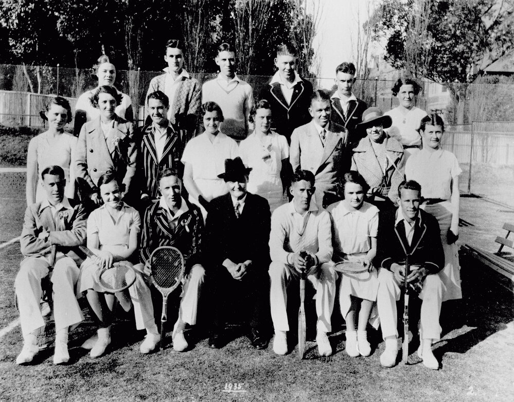 Sydney and Armidale Intercollegiate Tennis Teams