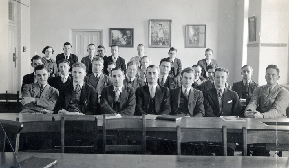 Class at Sydney Teachers College