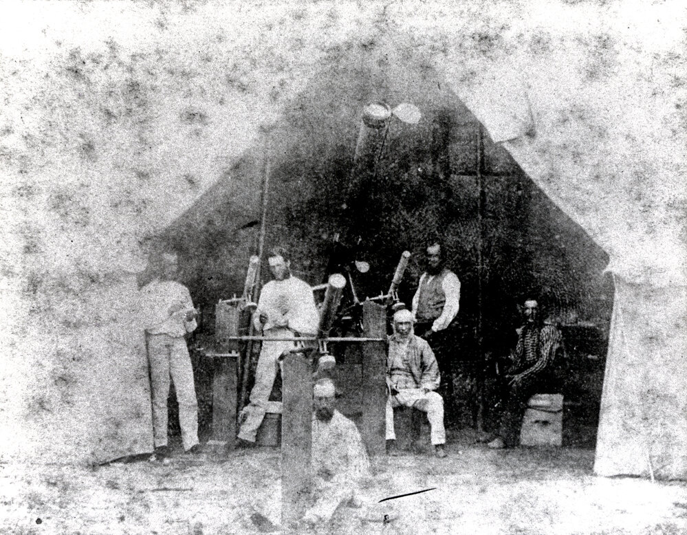 Camp to Observe the Transit of Venus from Lord Howe Island, Ex Russell Papers