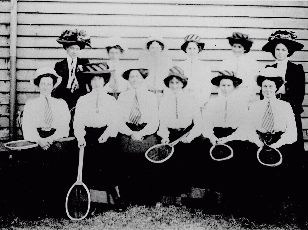 First Tennis Team Match Between Sydney and Melbourne Universities