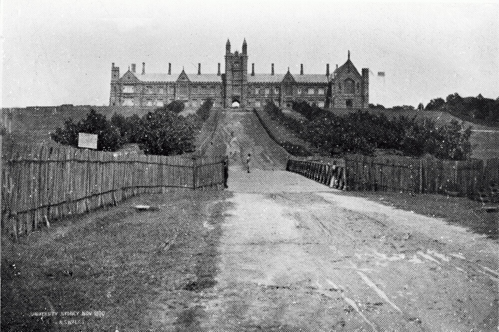 View of Main Building Showing Driveway from City Road