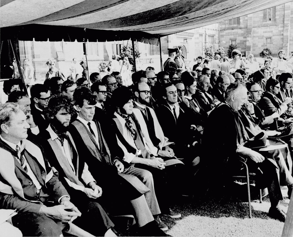 Orientation Week Official Welcome to Students on the Front Lawns