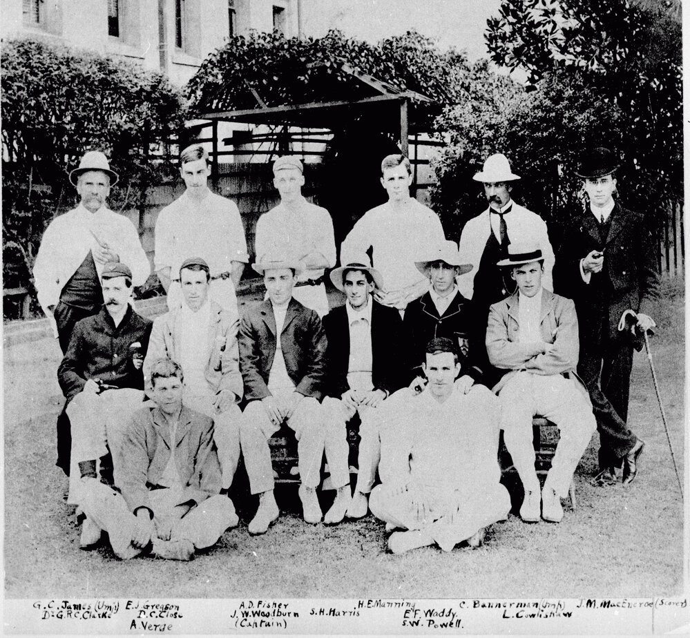 Inter-University cricket team