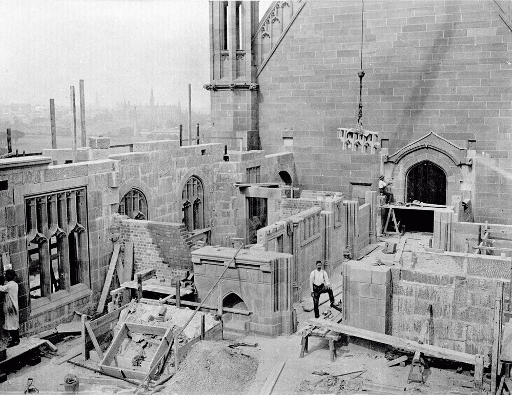 Construction of the Interior of MacLaurin Hall