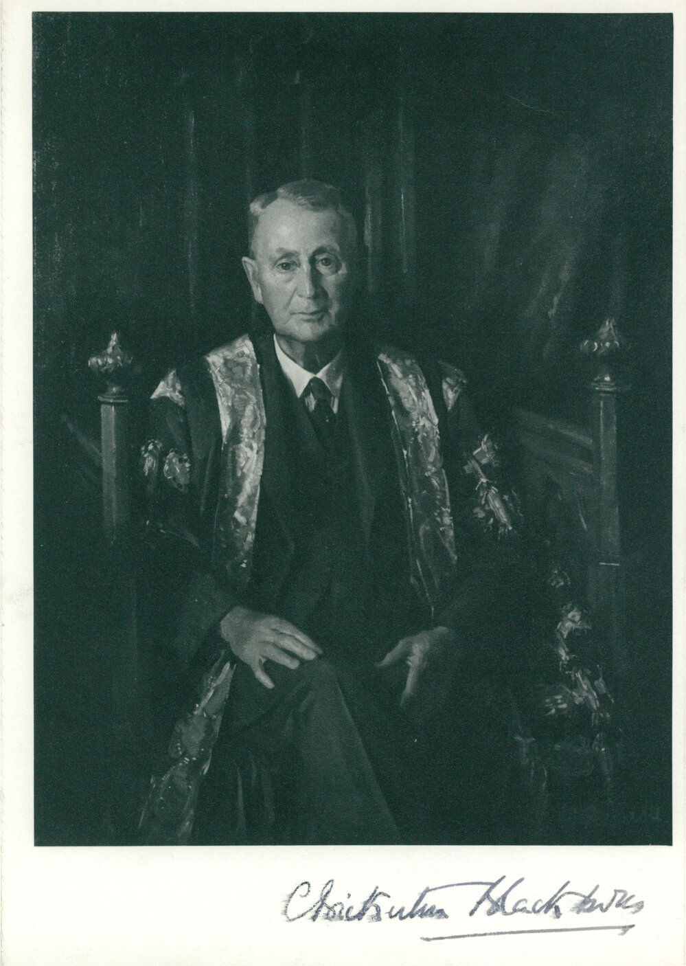Portrait of Sir Charles Bickerton Blackburn