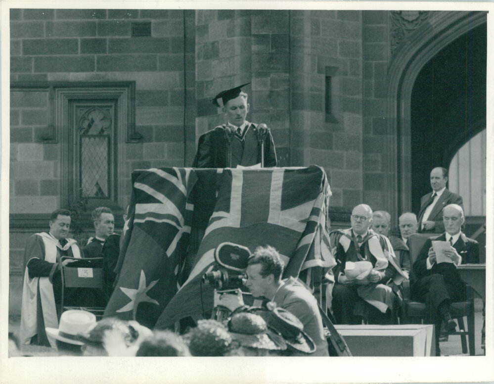 Ceremony of Commemoration of Benefactors, 1951