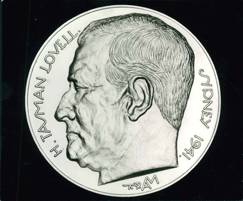 H Tasman Lovell Medallion