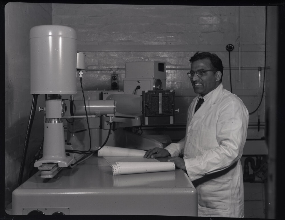 Staff Using Chemistry Equipment