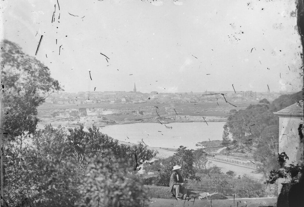 View from Garden Across Blackwattle Bay
