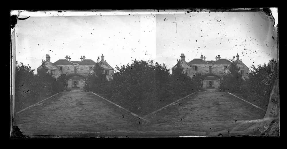 Rear View of Drummoyne House, Built by William Wright