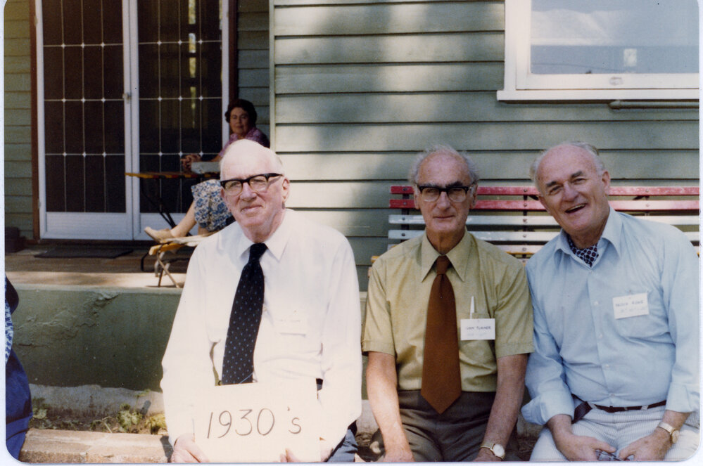 Sydney Teachers College 1930s Camp Staff Reunion