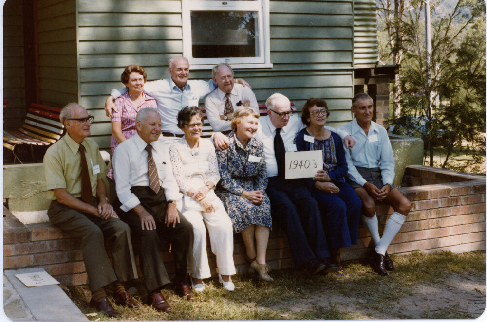 Sydney Teachers College 1940s Camp Staff Reunion