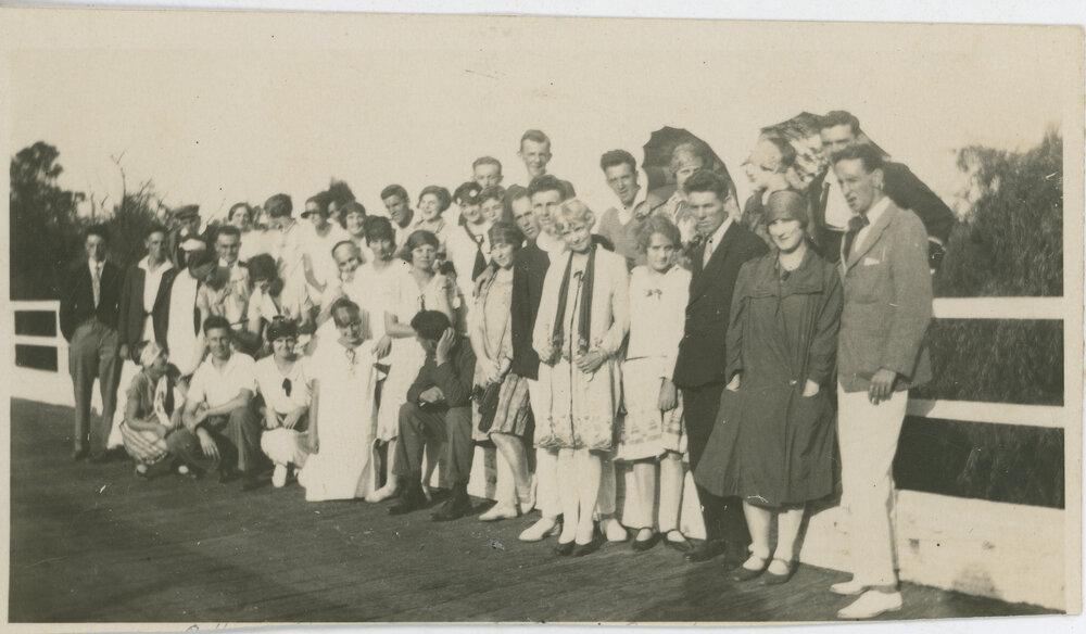 Sydney Teachers College Camp at Cattai Creek Bridge