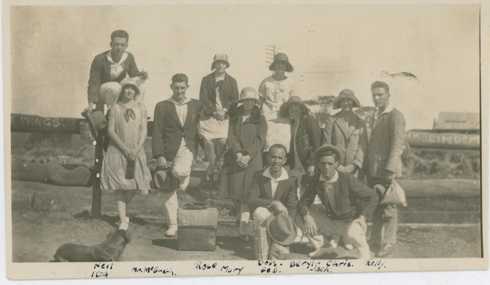 Picnic Party National Park Anzac Day 1927