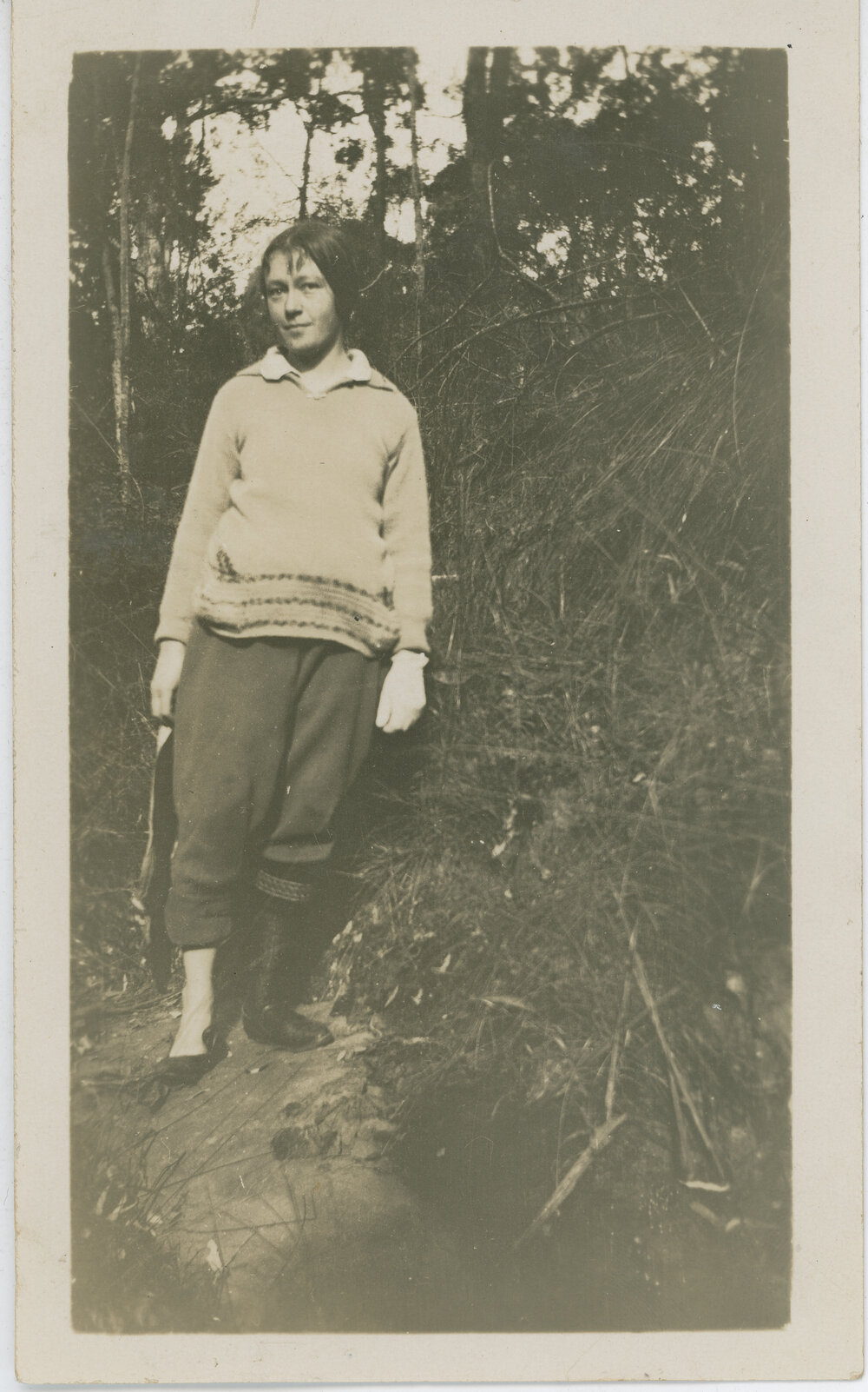 Unidentified Student at Sydney Teachers College Camp