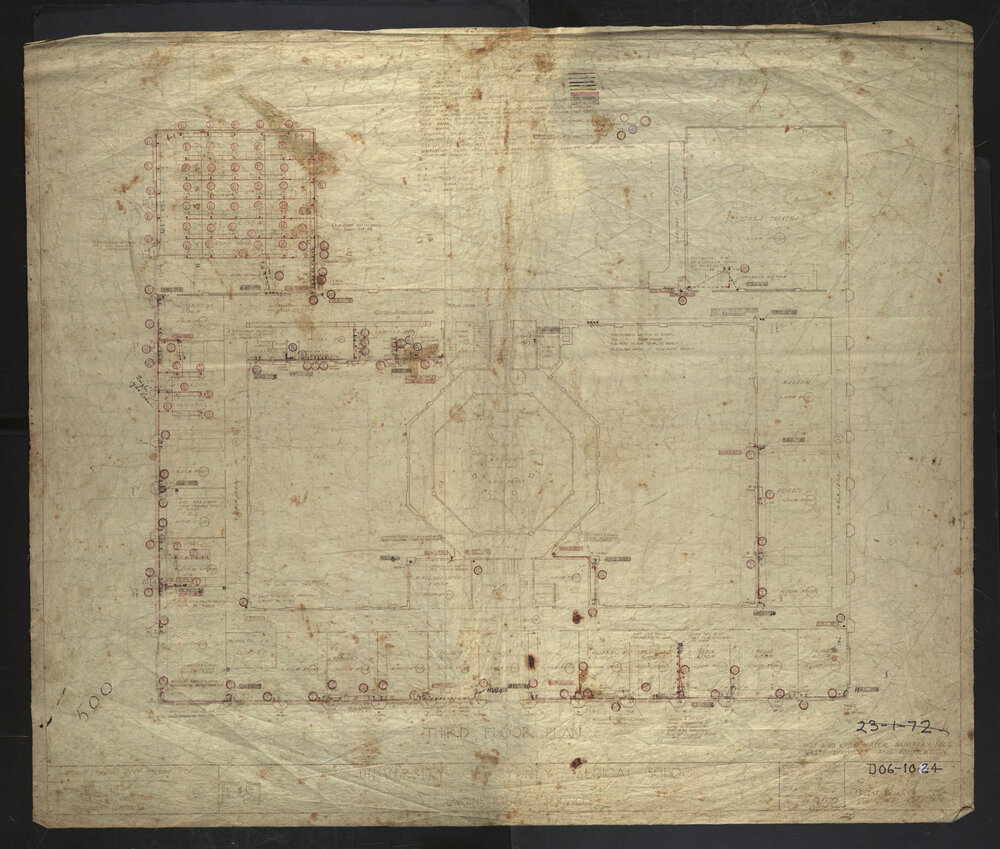 Blackburn Building - Medical School - Engineering Services - Third Floor