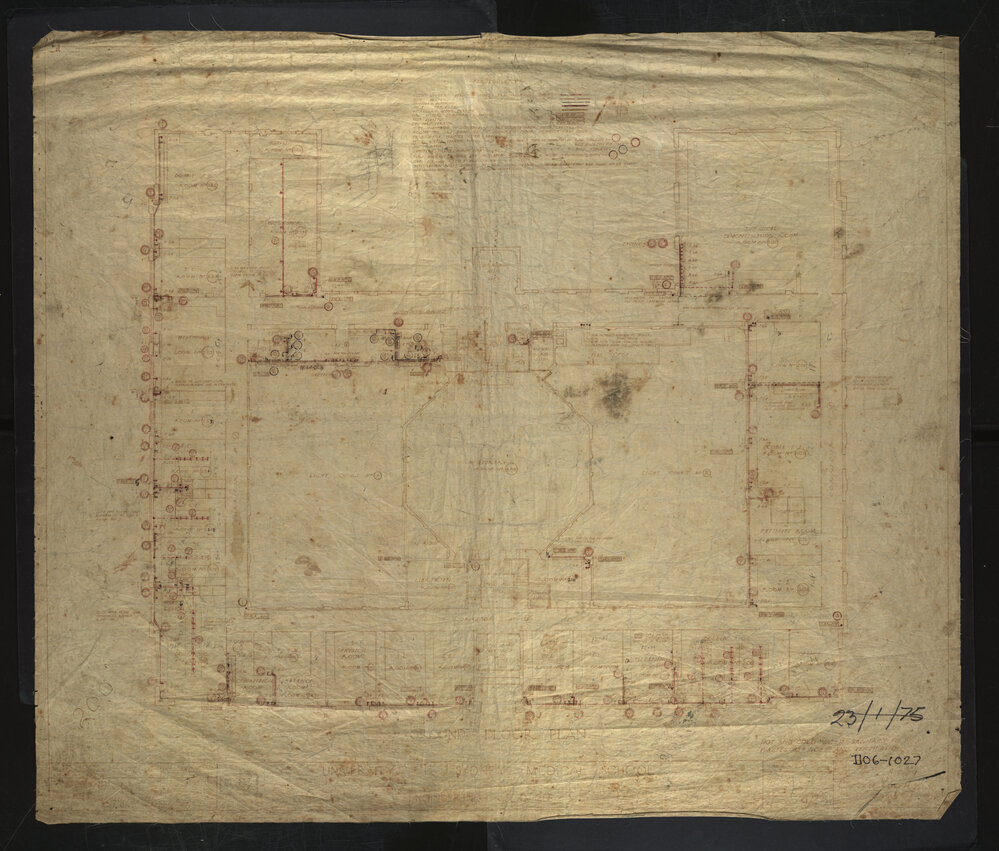 Blackburn Building - Medical School - Engineering Services - Ground Floor