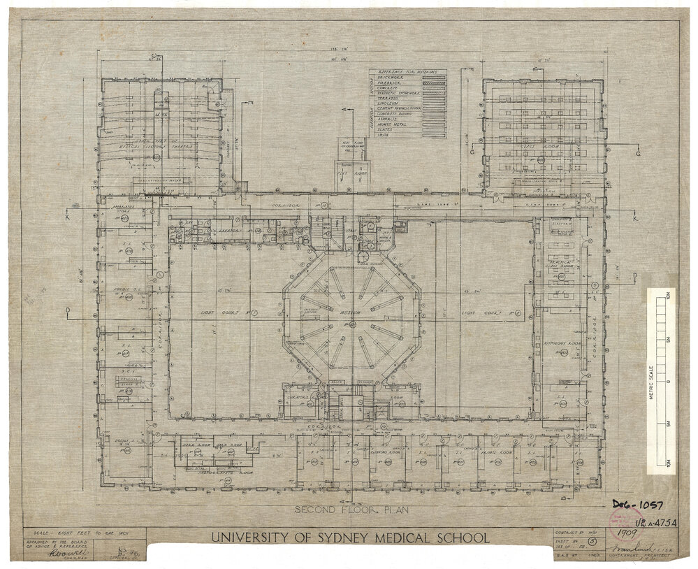 Blackburn Building - Medical School - Second Floor