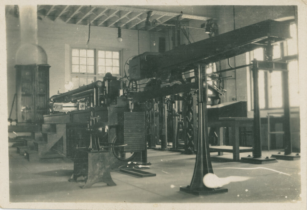 Greenwood &amp; Batley 100 Ton Material Testing Machines, Peter Nicol Russell (PNR) School of Engineering