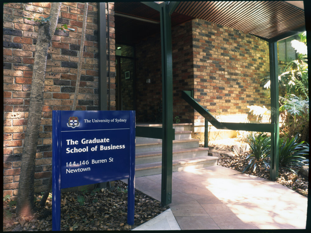 Graduate School of Business Entrance, Burren St