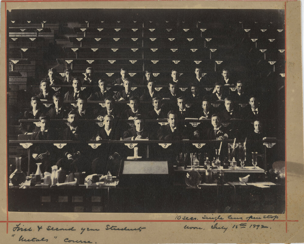 First and Second Year Chemistry Students "Metals" Course