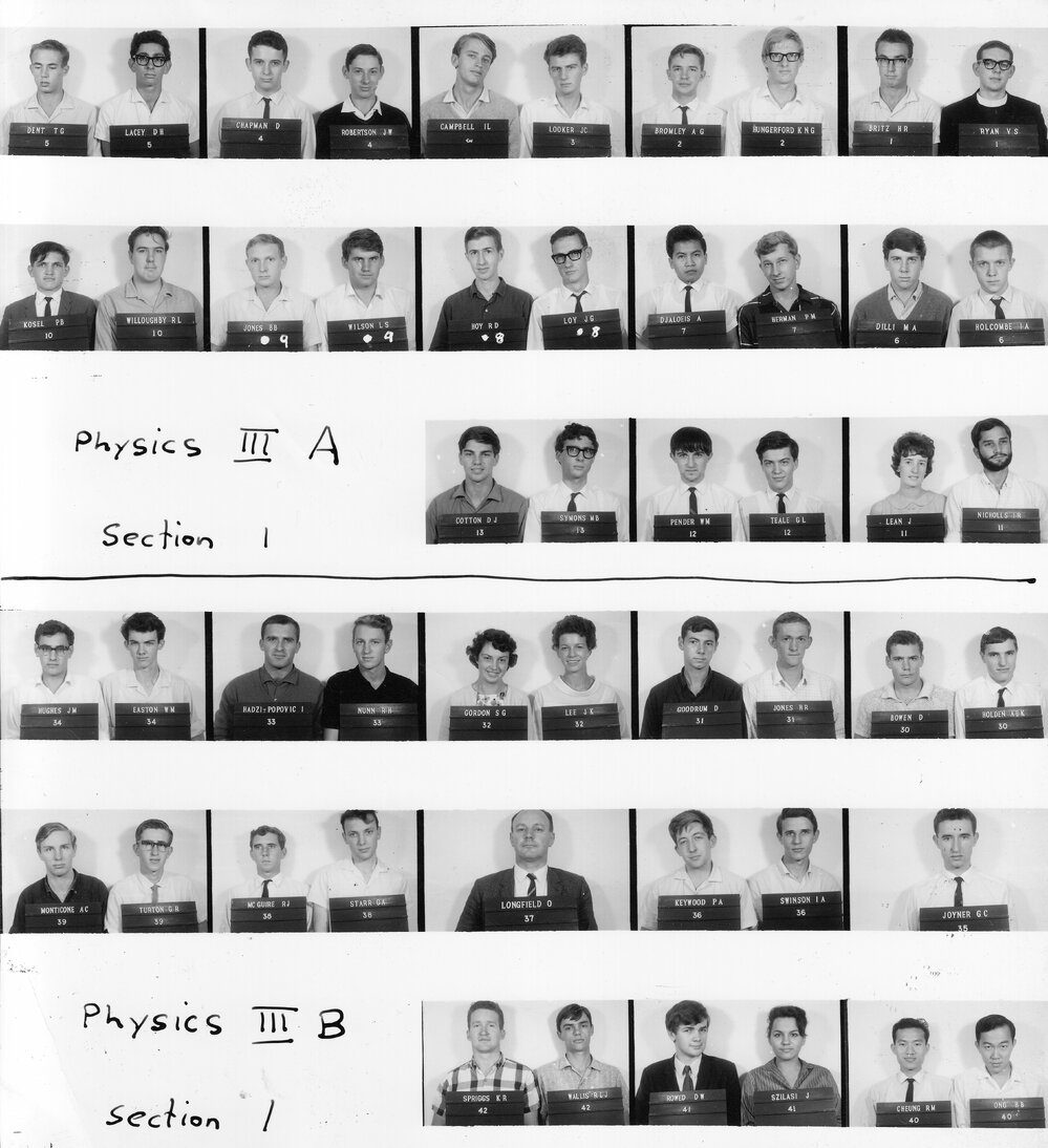 1966 Semester 1 Physics III