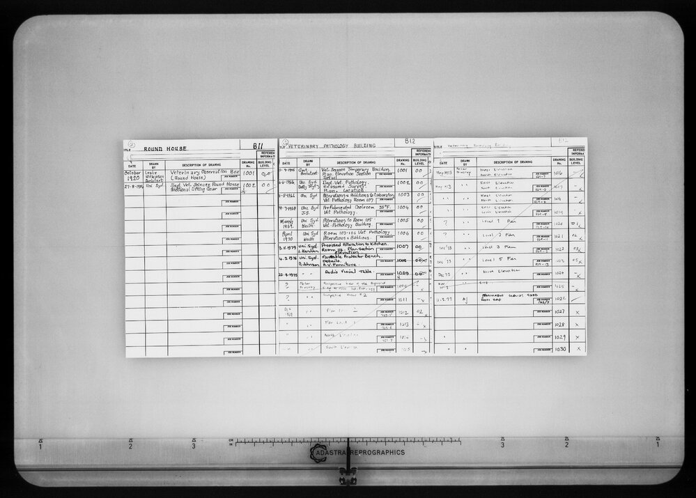 Veterinary School - Round House - Microfilm Roll F356