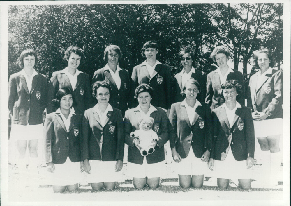 Women's Cricket Team, Inter-Varsity Premiers 1965-66 