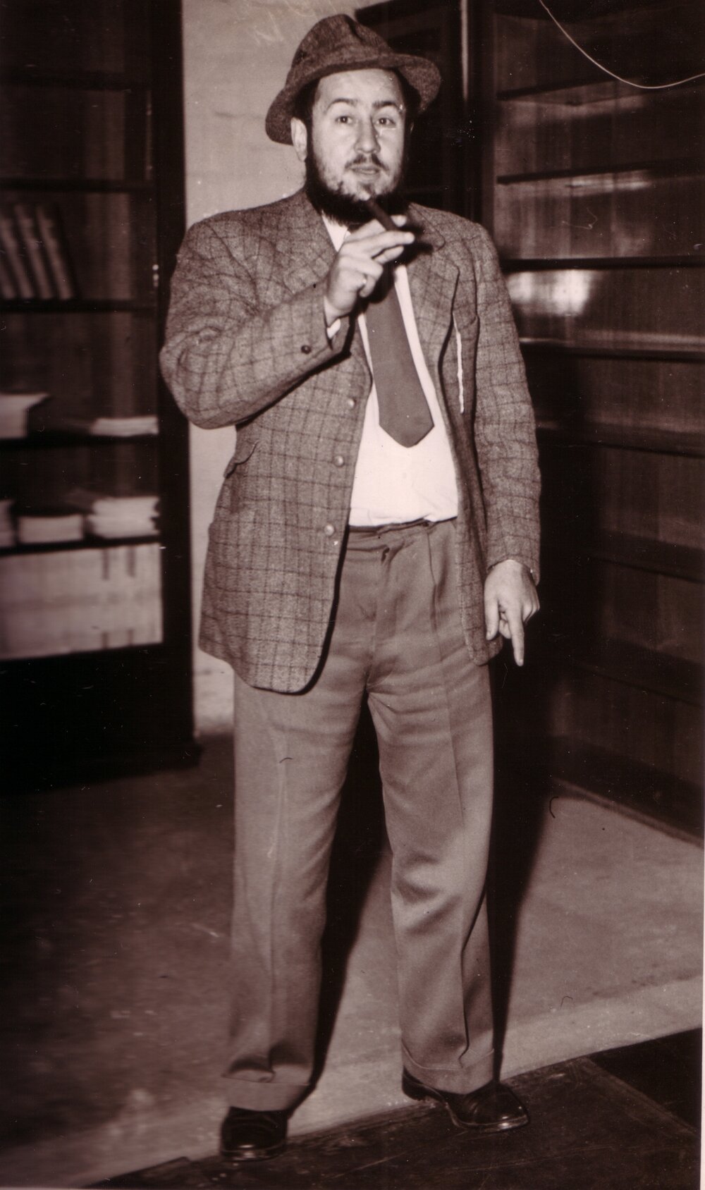 Professor Harry Messel Early in His Campaigning for the School of Physics