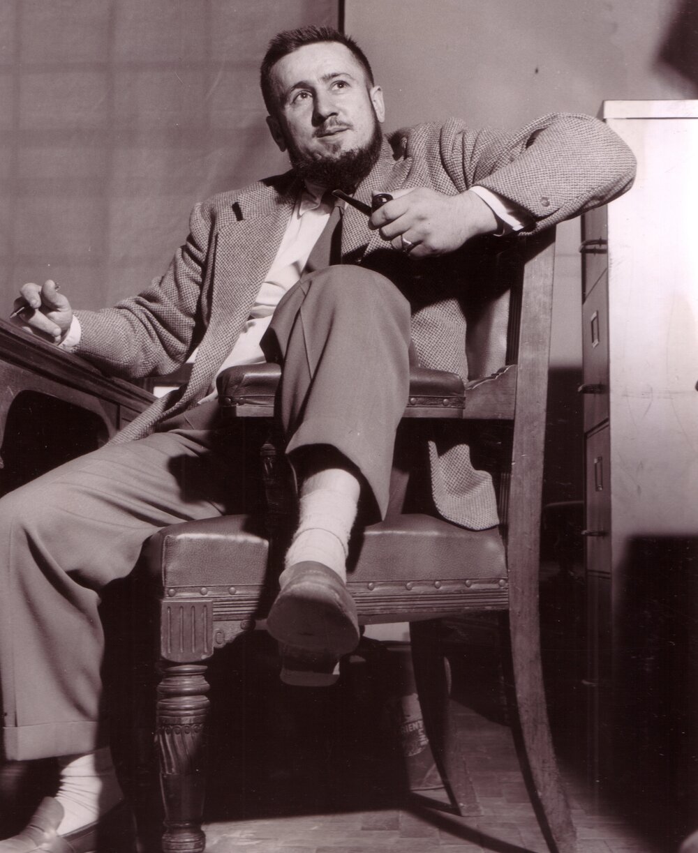 Professor Harry Messel Early in His Campaigning for the School of Physics