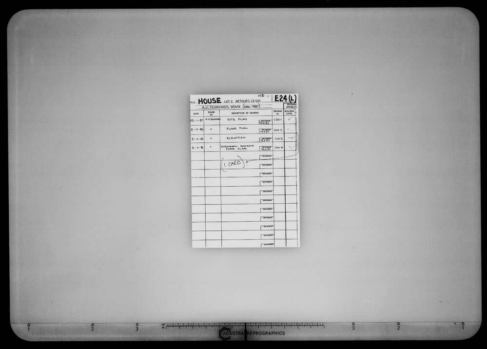 Arthurs Leigh - Lot 2 House - Microfilm Roll F362