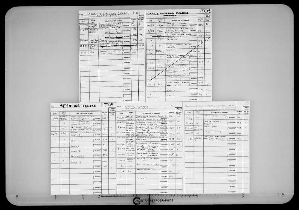 Royal Prince Alfred Hospital (RPAH) - Boundary - Grounds and District Layout - Microfilm Roll F335 - Part 1 of 4