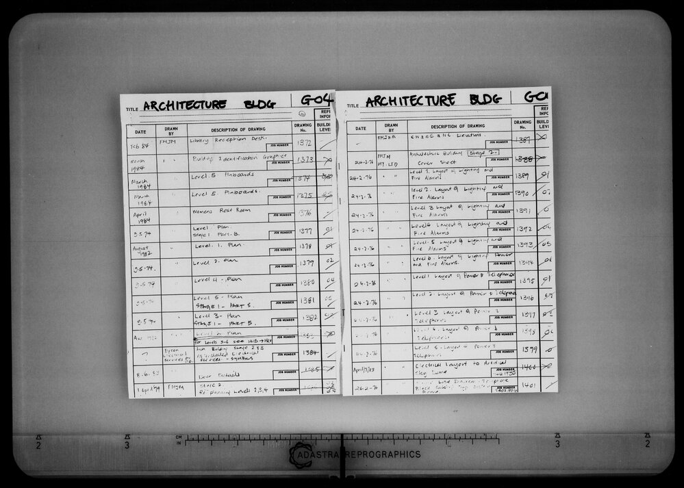 Wilkinson Building - Architecture Building - Microfilm Roll F361 - Part 6 of 9