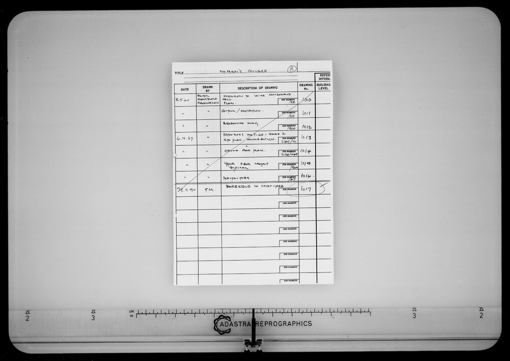 Women's College - Barbeque in Courtyard - Microfilm Roll F334