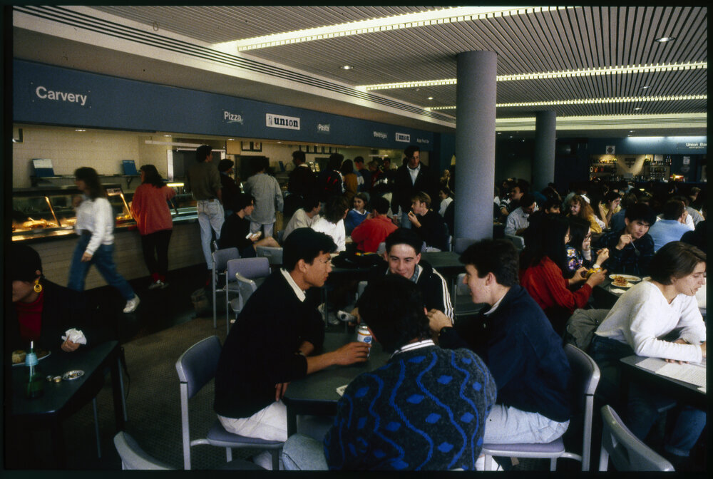 Students Relaxing in Union Bar, Wentworth Building