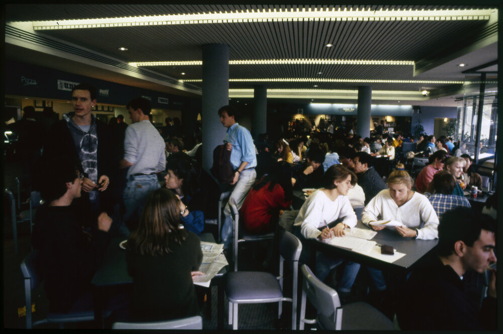 Students Relaxing in Union Bar, Wentworth Building