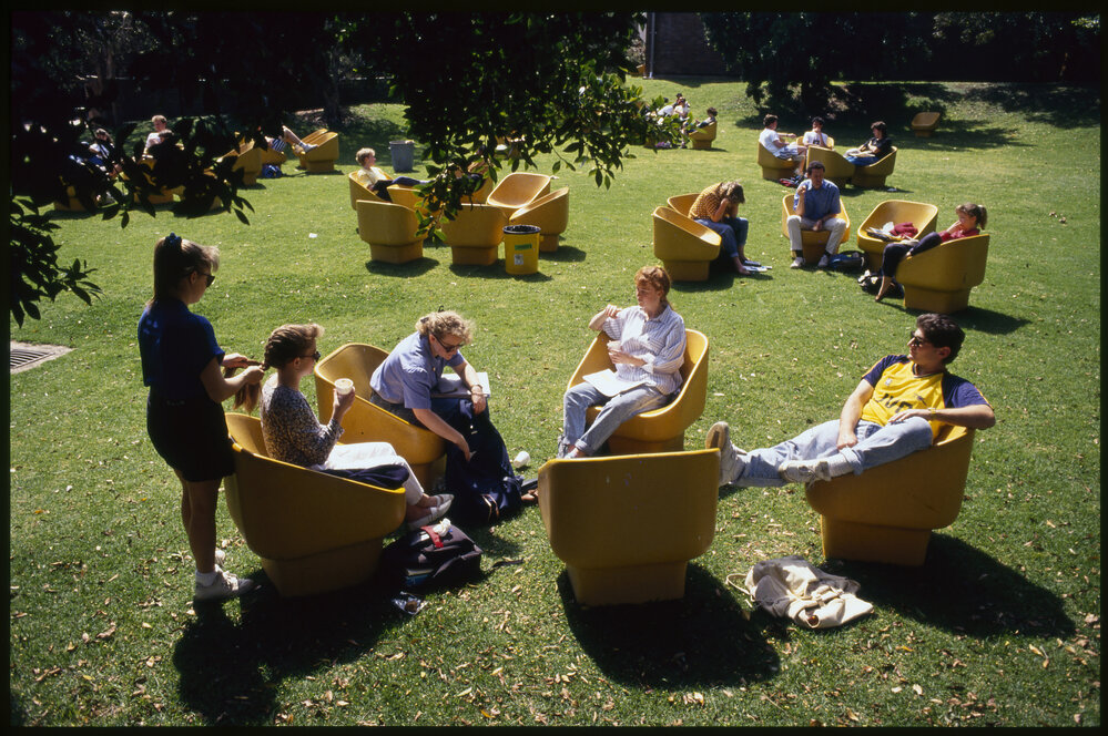Students Relaxing at Cumberland Campus
