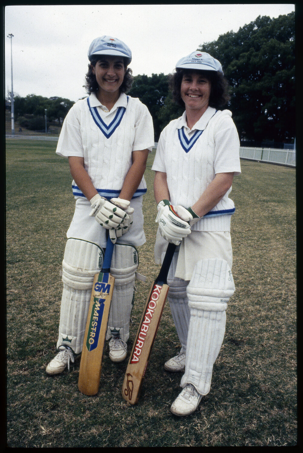 Two Female Cricket Players