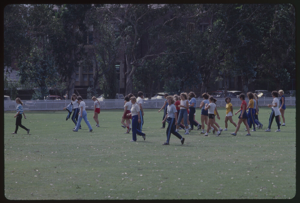 Students on Oval