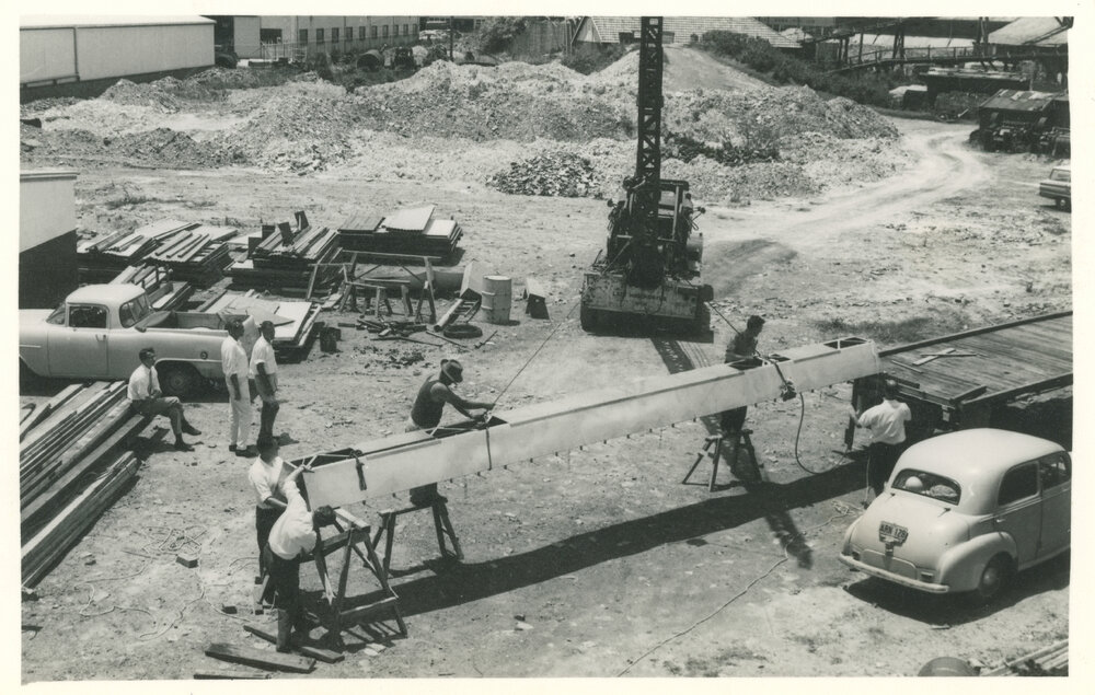 Tests on the Mills Cross Radio Telescope Prototype at St Leonard's Brick Pit