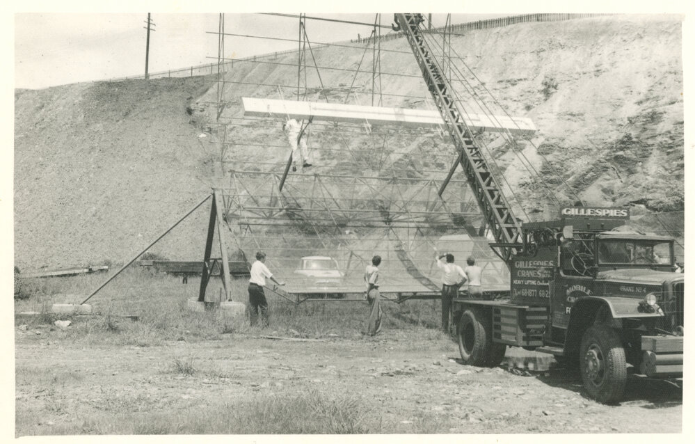 Tests on the Mills Cross Radio Telescope Prototype at St Leonard's Brick Pit