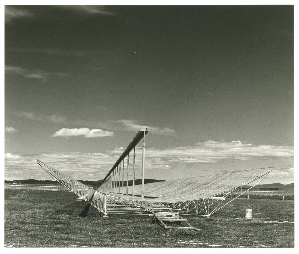Mills Cross Radio Telescope Construction