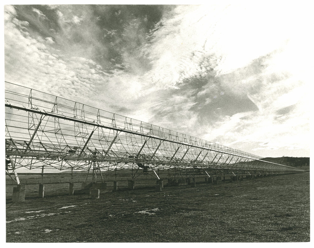Mills Cross Radio Telescope Construction