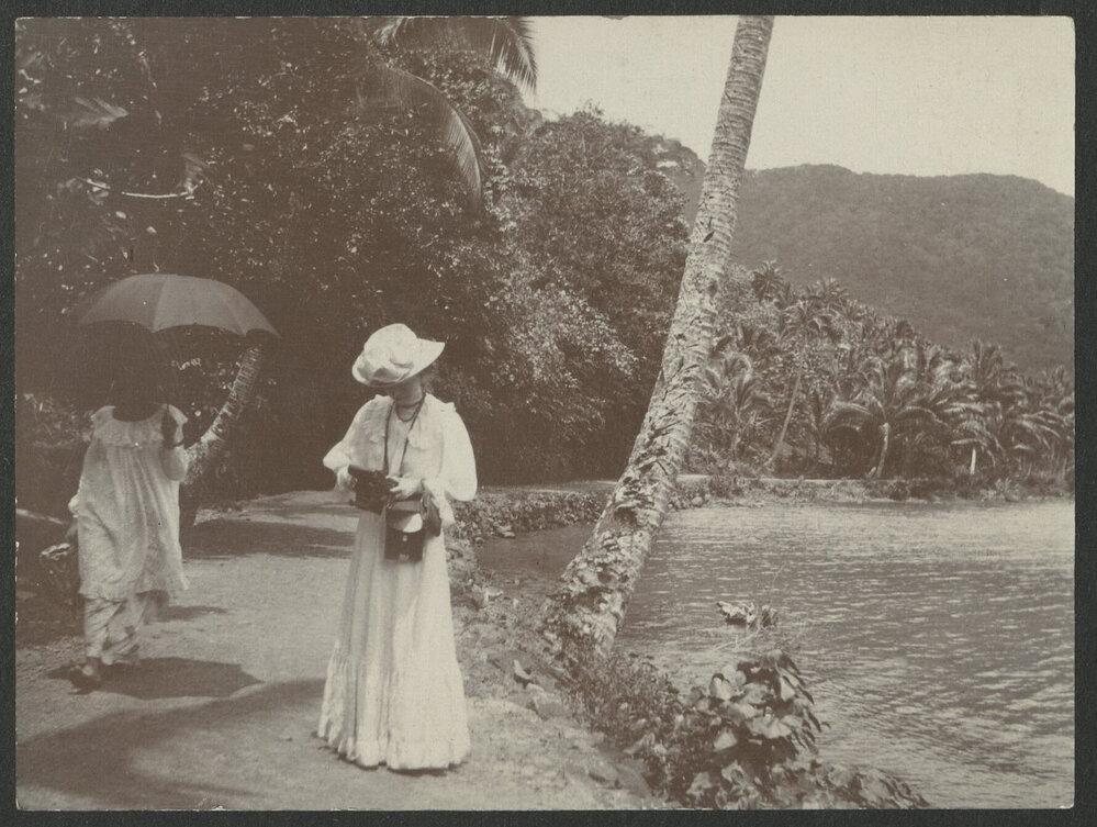 Female (Possibly Caroline Martha David) at Funafuti