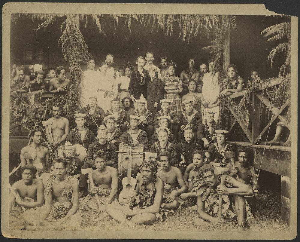 Group at Funafuti