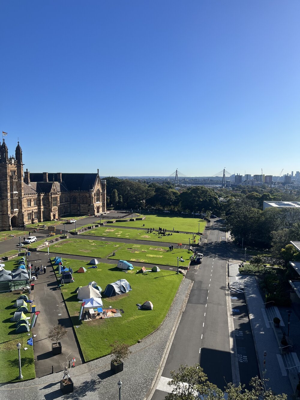 Pro-Palestinian Protest Encampment