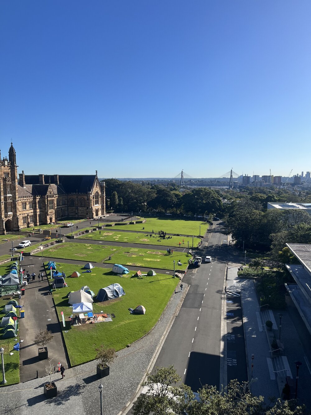 Pro-Palestinian Protest Encampment