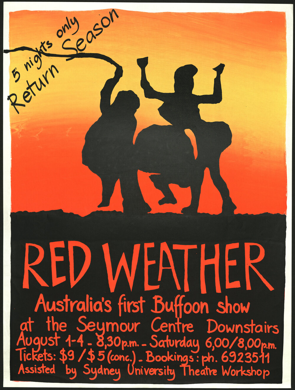 Red Weather: Australia's First Buffoon Show 