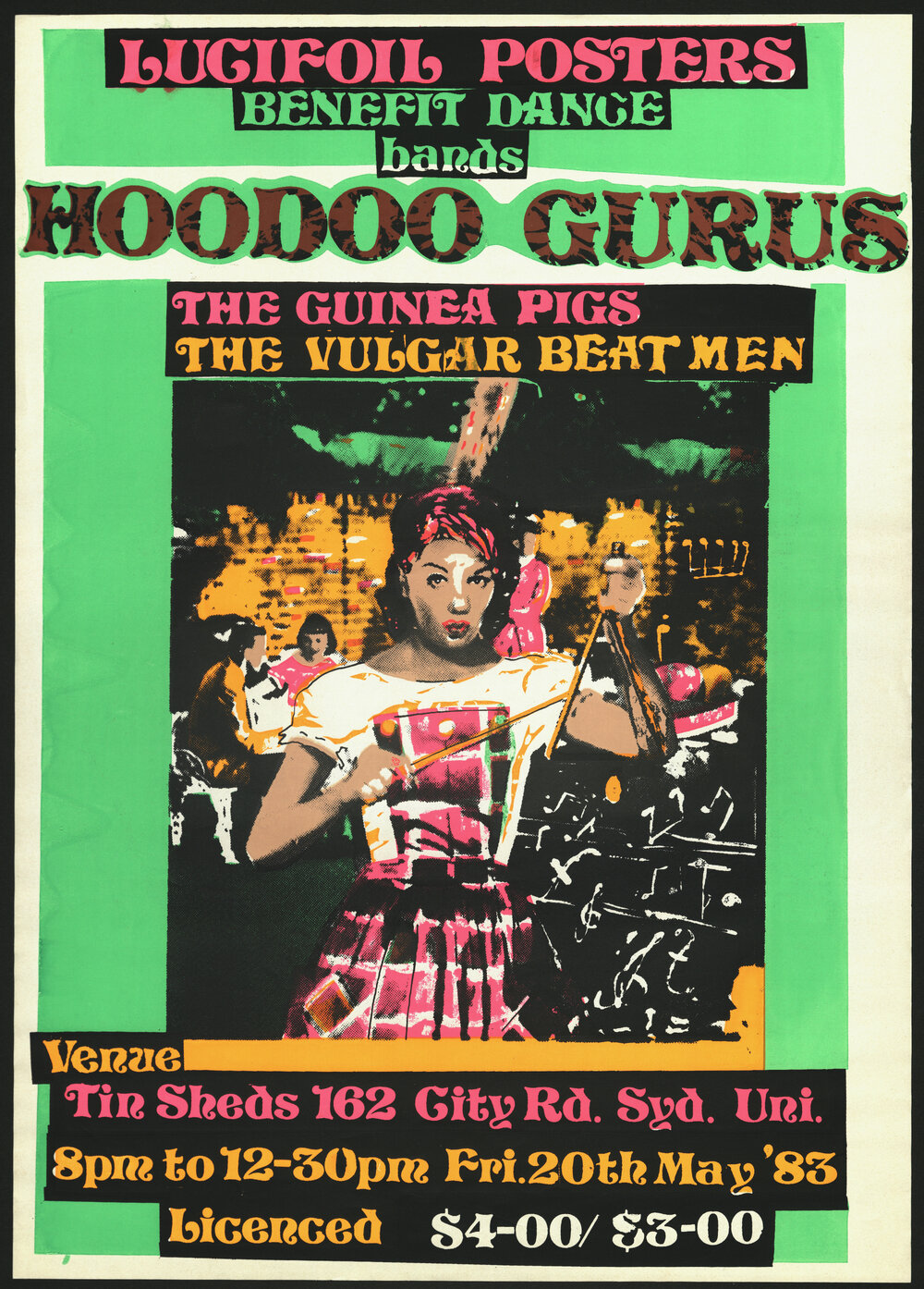 Lucifoil Posters Benefit Dance