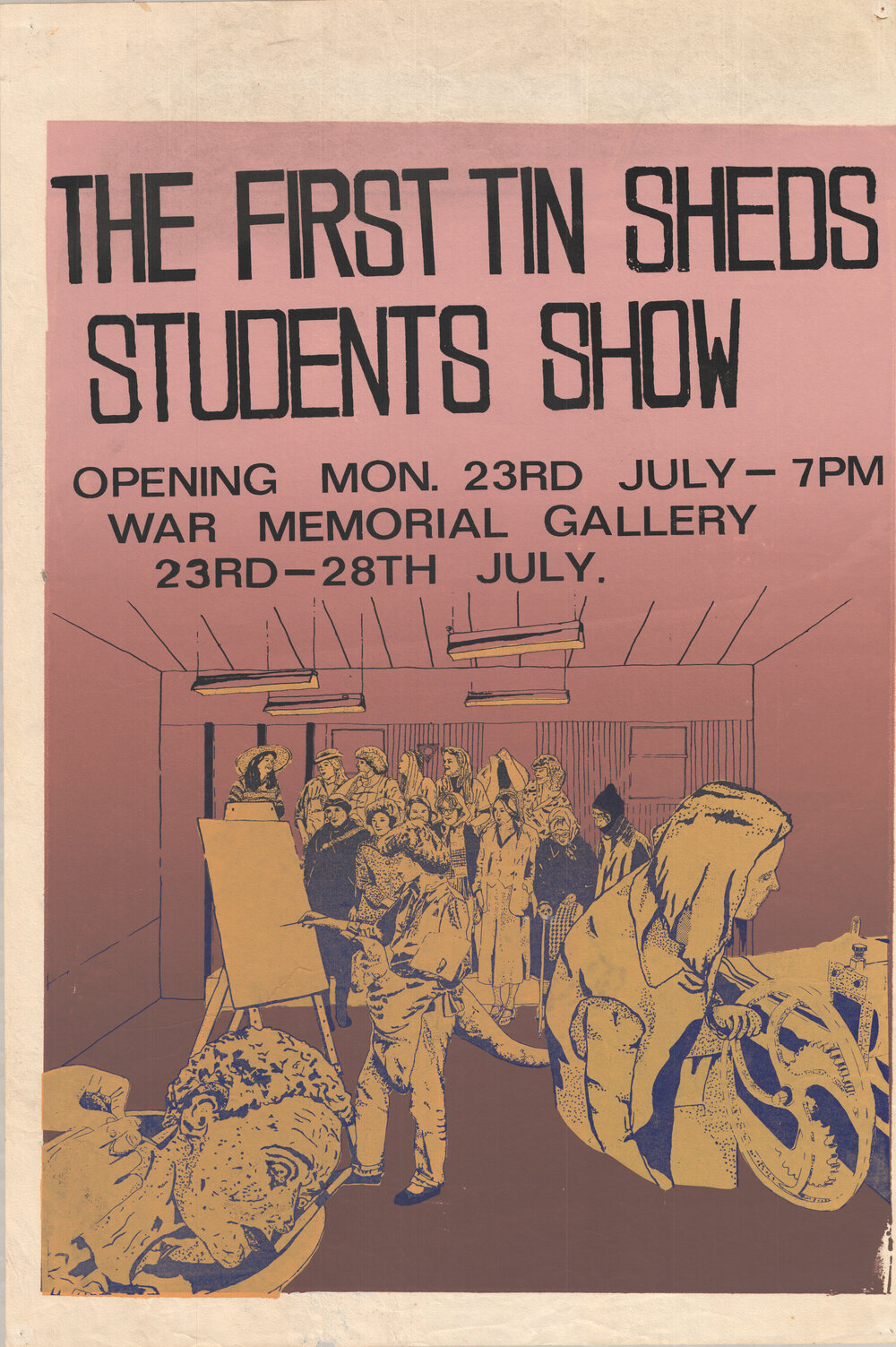 The First Tin Sheds Students Show